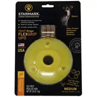 Photo of Starmark Flexgrip Ringer UFO Treat Toy Medium