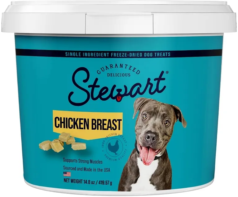 Stewart Freeze Dried Chicken Breast Treat Resealable Pouch Photo 1