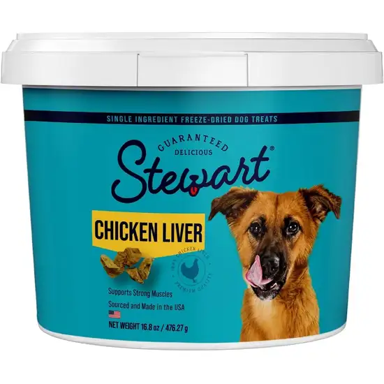 Stewart Freeze Dried Chicken Liver Treats Photo 1