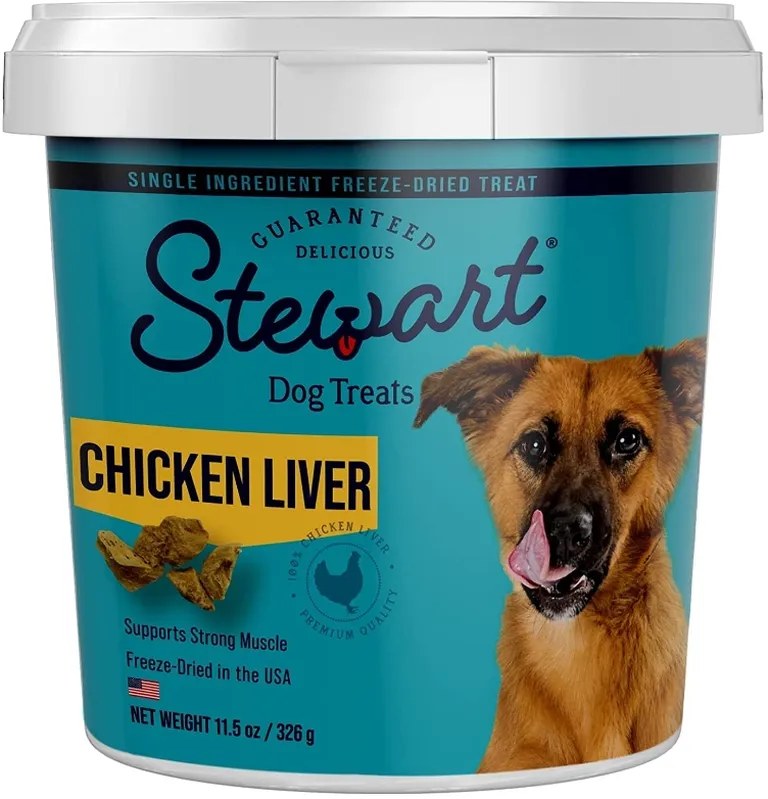 Stewart Pro-Treat 100% Freeze Dried Chicken Liver for Dogs Photo 1