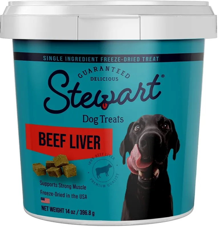 Stewart Pro-Treat 100% Pure Beef Liver for Dogs Photo 1