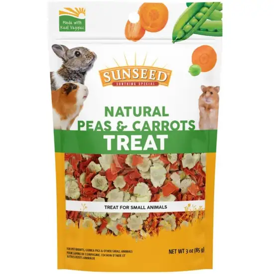 Sunseed Peas and Carrots Small Animal Treat Photo 1