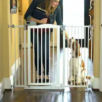 Photo of Tall One-Touch Gate II Wide in White