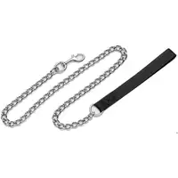 Photo of Titan Chain Lead with Nylon Handle for Dogs
