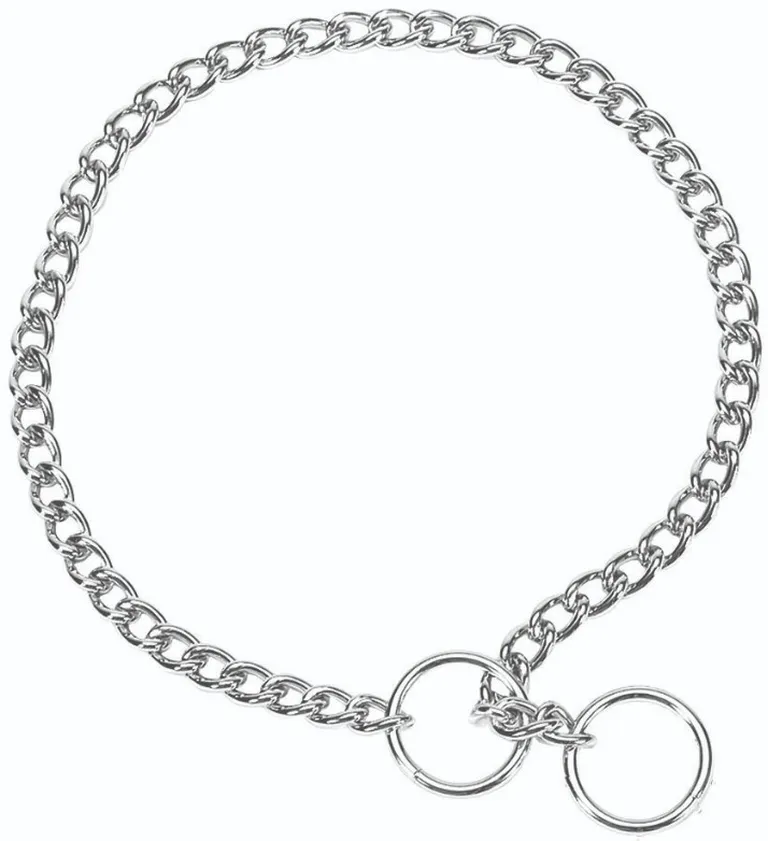 Titan Choke Chain Training Collar - Fine Photo 2