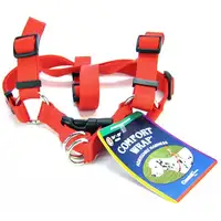 Photo of Tuff Collar Comfort Wrap Nylon Adjustable Harness - Red