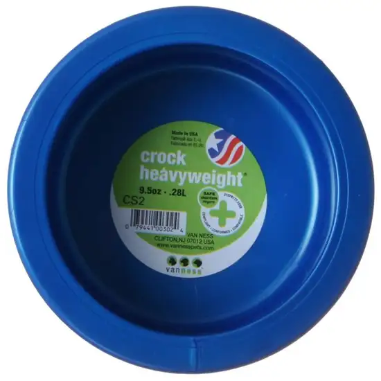 Van Ness Crock Heavyweight Feeding Dish for Food or Water Photo 1