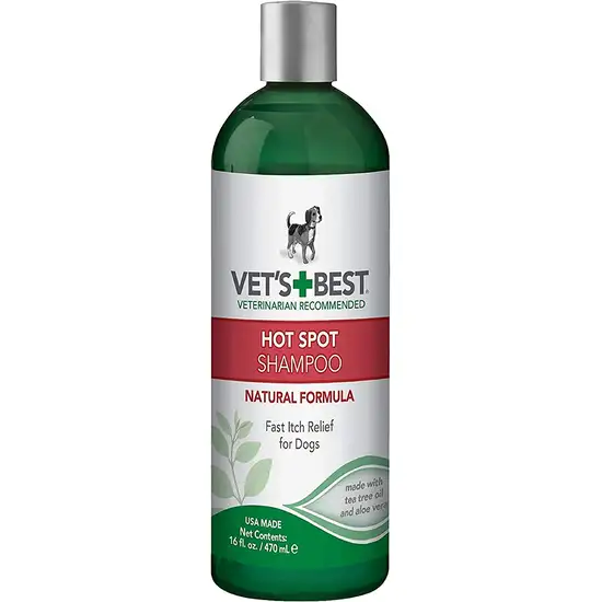 Vets Best Hot Spot Itch Relief Shampoo for Dogs Photo 1