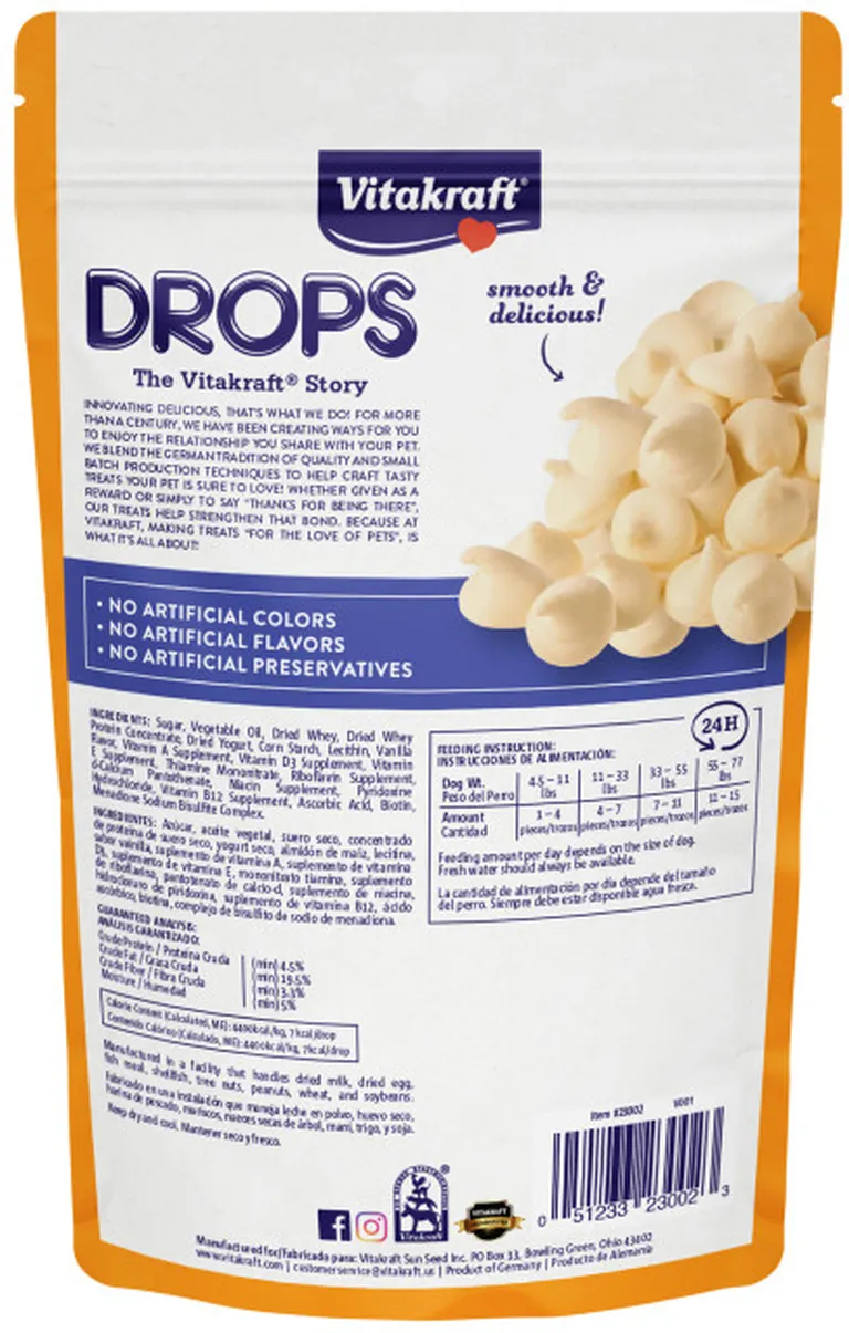 VitaKraft Drops with Yogurt Dog Treats Photo 2