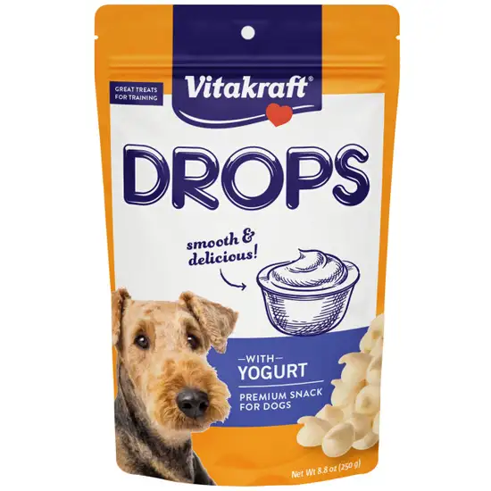 VitaKraft Drops with Yogurt Dog Treats Photo 1