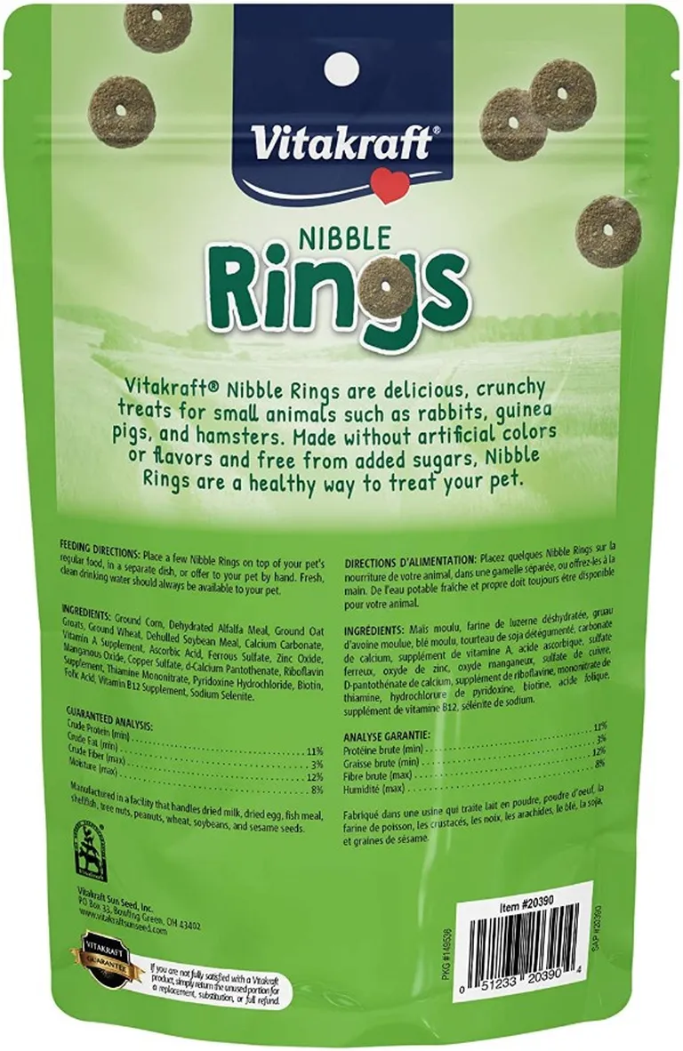 VitaKraft Nibble Rings for Small Animals Photo 2