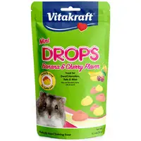 Photo of Vitakraft Mini Drops Treat for Hamsters, Rats & Mice - Banana & Cherry Flavor