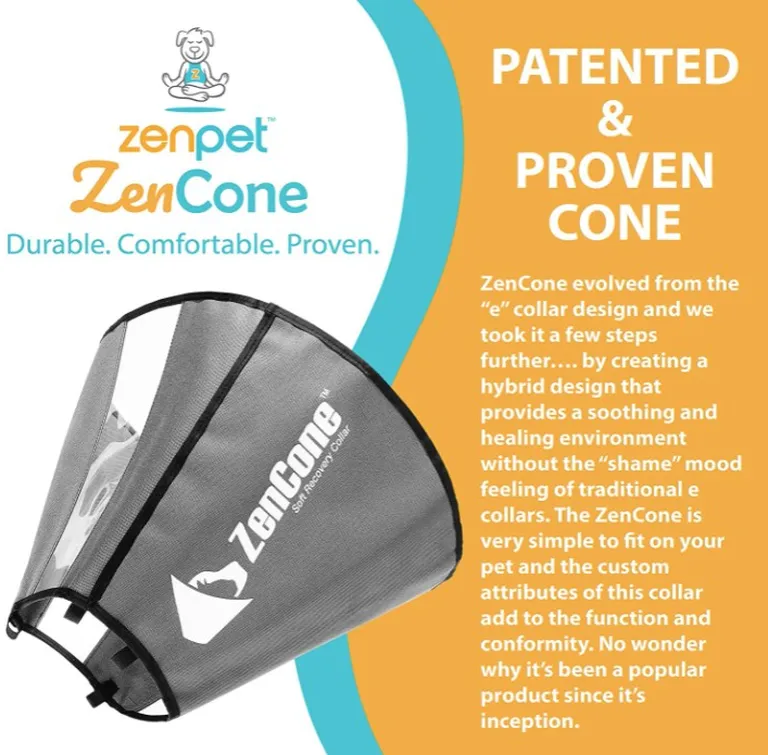 ZenPet Zen Cone Soft Recovery Collar Photo 3