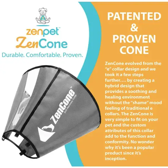 ZenPet Zen Cone Soft Recovery Collar Photo 2