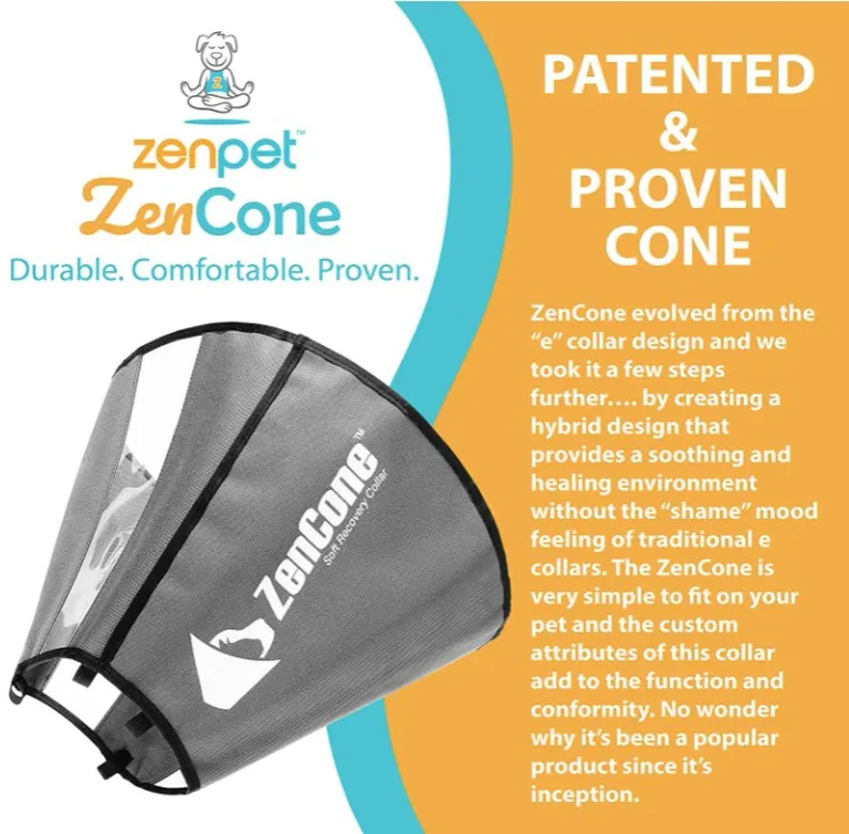 ZenPet Zen Cone Soft Recovery Collar Photo 2