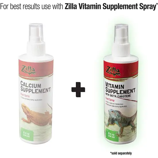 Zilla Calcium Supplement Food Spray Photo 7