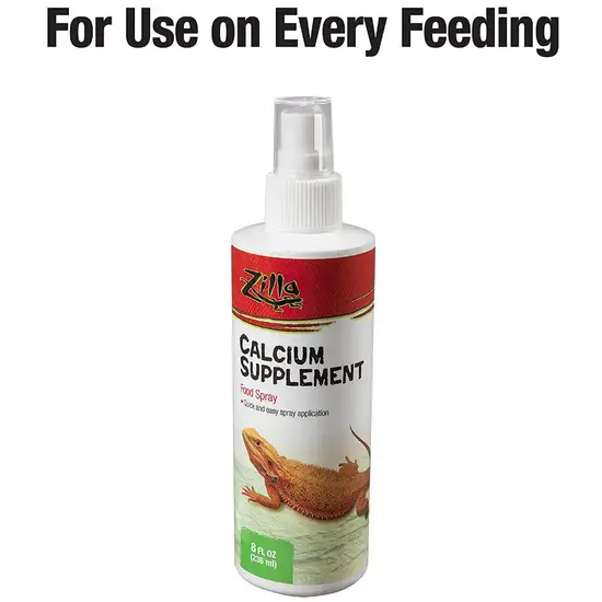 Zilla Calcium Supplement Food Spray Photo 8