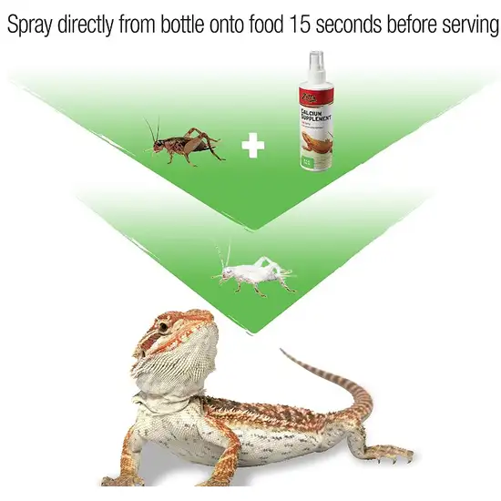 Zilla Calcium Supplement Food Spray Photo 5