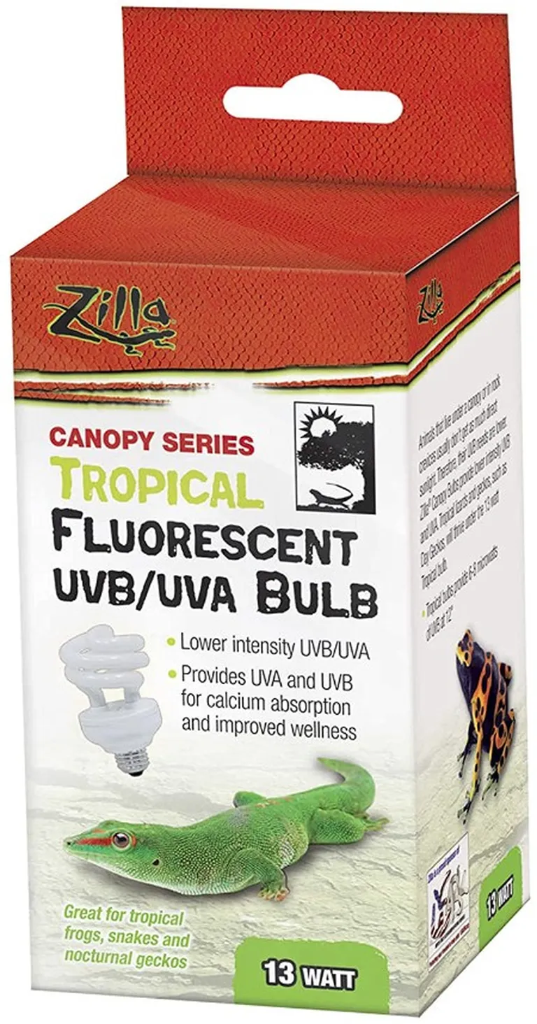 Zilla Canopy Series Tropical Fluorescent UVB/UVA Bulb Photo 2