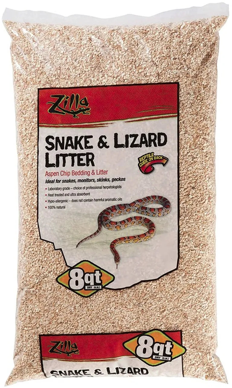 Zilla Lizard Litter - Aspen Chip Bedding & Lutter Photo 1