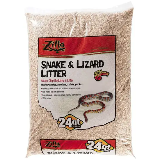 Zilla Lizard Litter - Aspen Chip Bedding & Lutter Photo 1