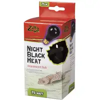 Photo of Zilla Night Time Black Light Incandescent Heat Bulb