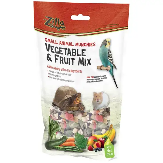 Zilla Small Animal Munchies - Vegetable & Fruit Mix Photo 1