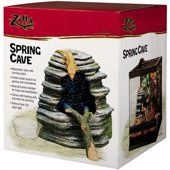 Zilla Spring Cave Reptile Decor Photo 1