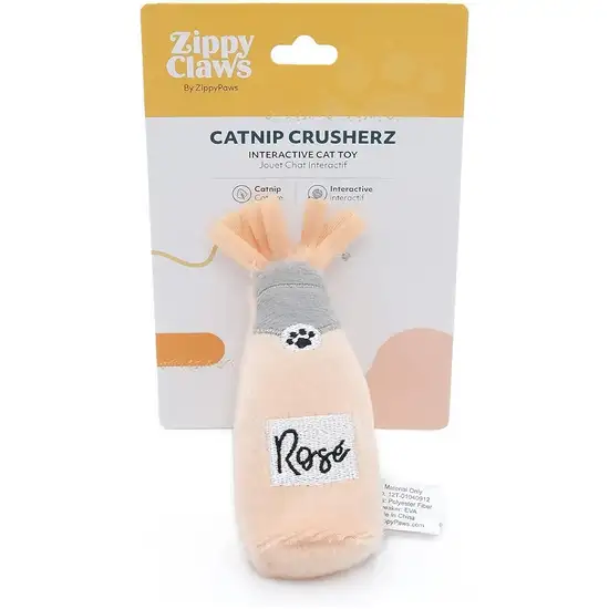 ZippyPaws Catnip Crusherz Rose Photo 1