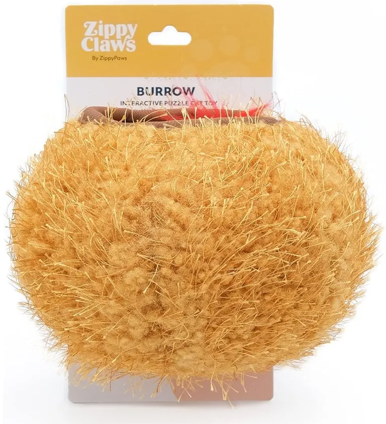 ZippyPaws Interactive Bird Nest Burrow for Cats Photo 1