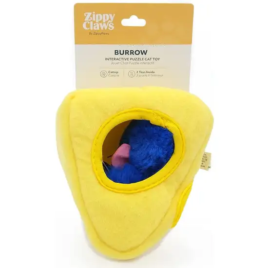 ZippyPaws Interactive Mice and Cheese Burrow for Cats Photo 1