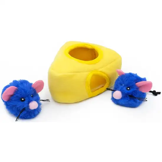 ZippyPaws Interactive Mice and Cheese Burrow for Cats Photo 2