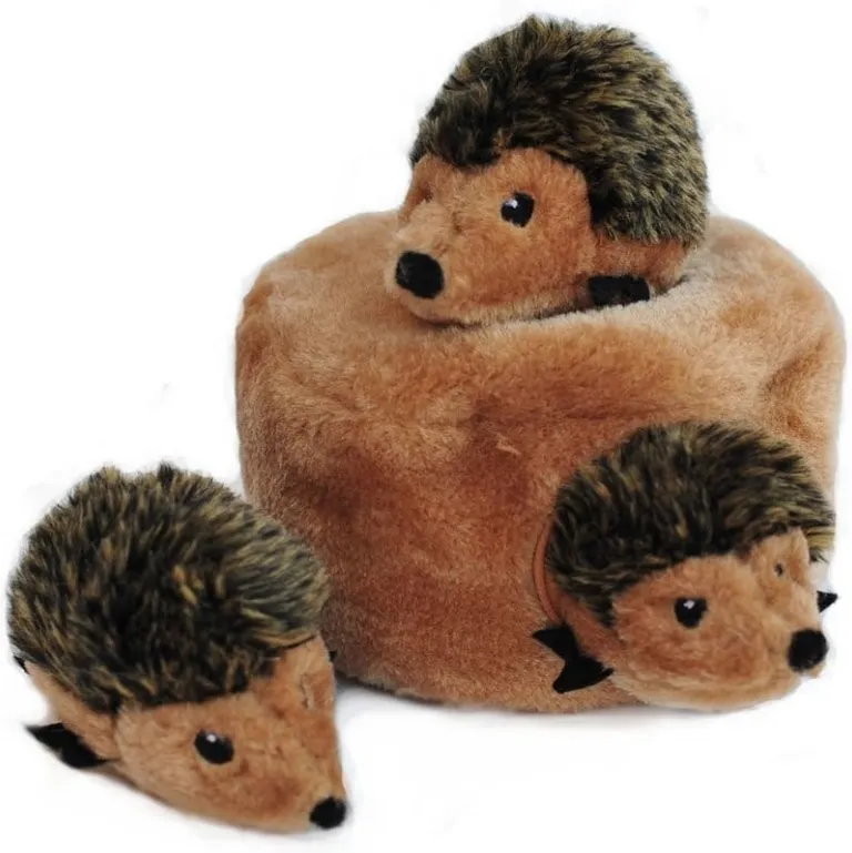 ZippyPaws Interactive Woodland Burrow Hedgehog Den Photo 1