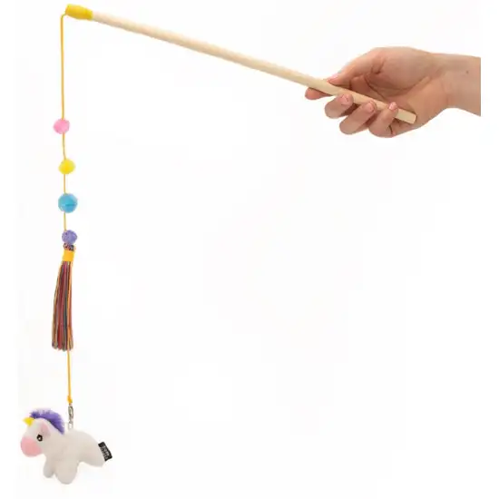 ZippyPaws ZippyStick Unicorn Chaser Wand Photo 1