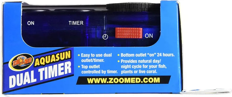 Zoo Med Aquatic AquaSun Dual Timer - Day & Night Photo 3