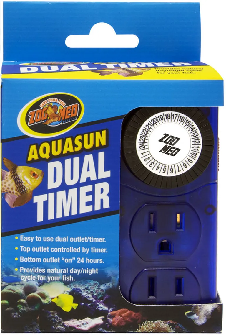 Zoo Med Aquatic AquaSun Dual Timer - Day & Night Photo 1