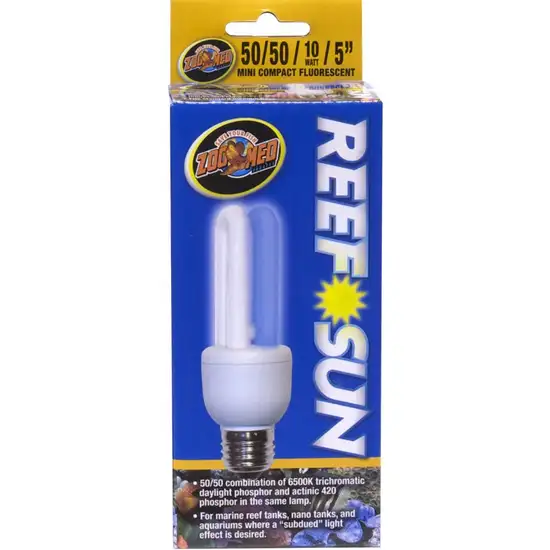 Zoo Med Aquatic Reef Sun 50/50 Compact Flourescent Bulb Photo 1