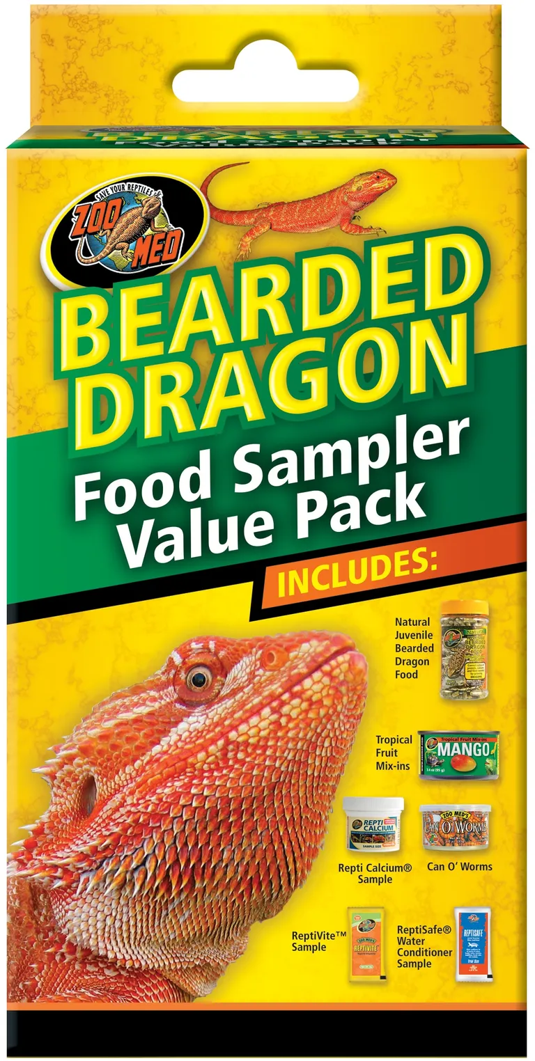 Zoo Med Bearded Dragon Foods Sampler Value Pack Photo 1