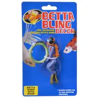 Photo of Zoo Med Betta Bling Diver with Hoop Decor
