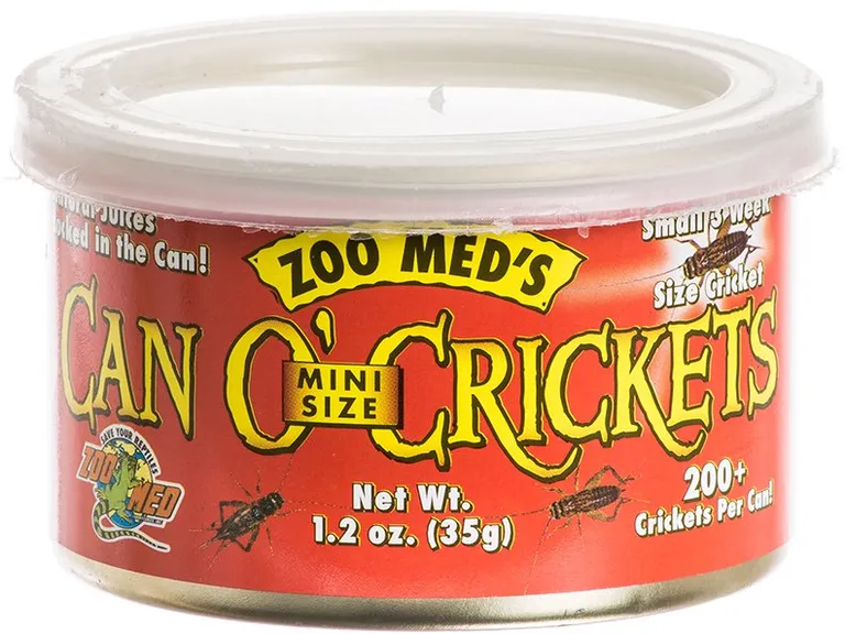 Zoo Med Can O' Mini Sized Crickets Photo 1