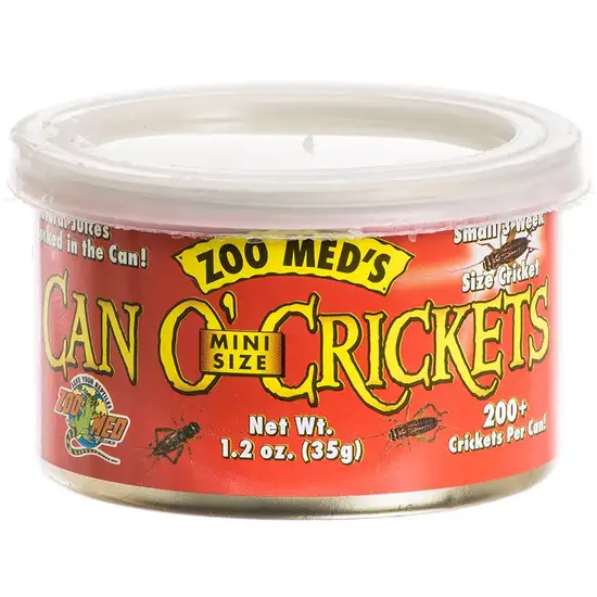 Zoo Med Can O' Mini Sized Crickets Photo 1