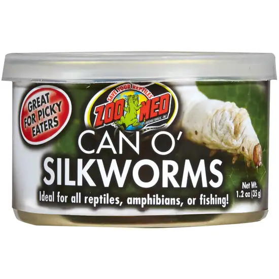 Zoo Med Can O' Silkworms Photo 1