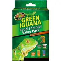 Photo of Zoo Med Green Iguana Foods Sampler Value Pack
