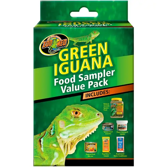 Zoo Med Green Iguana Foods Sampler Value Pack Photo 1