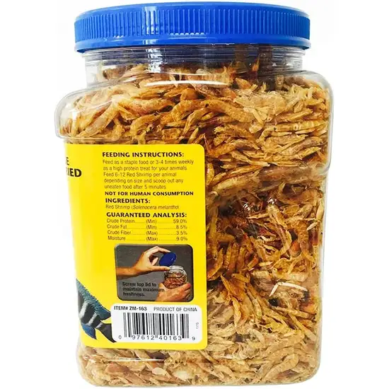 Zoo Med Large Sun-Dried Red Shrimp Photo 3