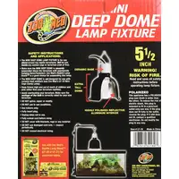 Photo of Zoo Med Mini Deep Dome Lamp Fixture - Black