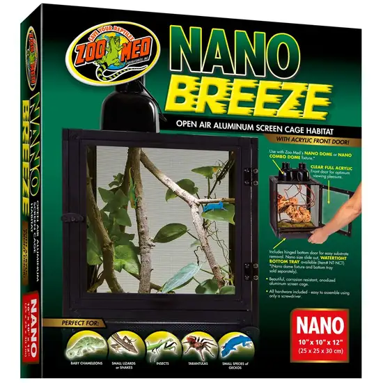 Zoo Med Nano Breeze Aluminum Screen Cage Habitat Photo 2