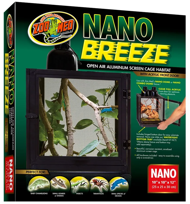 Zoo Med Nano Breeze Aluminum Screen Cage Habitat Photo 2