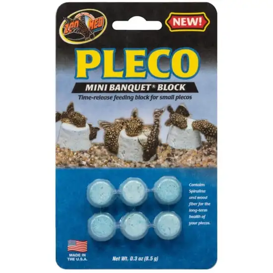 Zoo Med Pleco Banquet Block Mini Photo 1