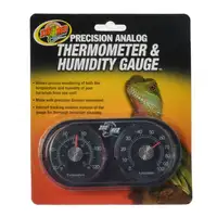 Photo of Zoo Med Precision Analog Thermometer & Humidity Gauge